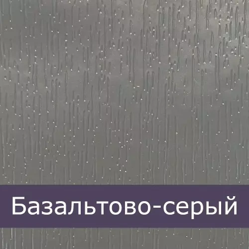 Ламинация балкона Базальтово-серый