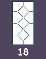 Раскладка 18 для остекления балконов